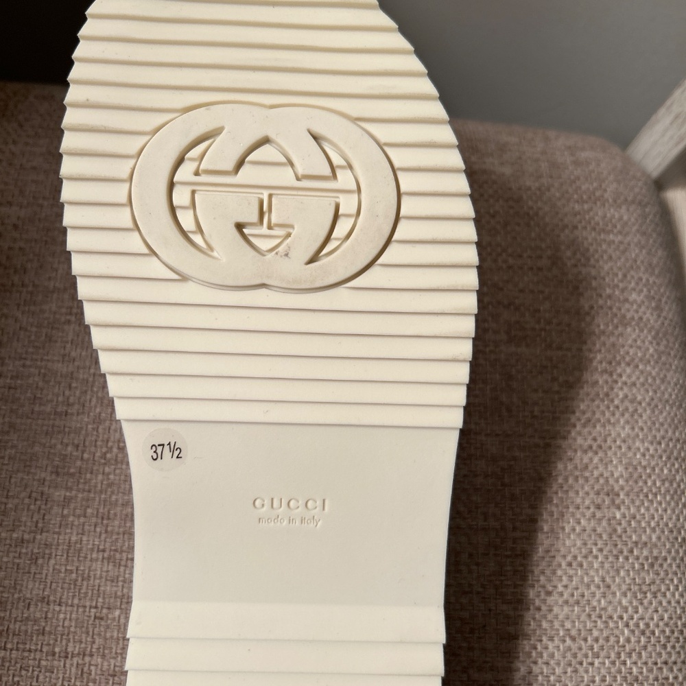 Gucci Multicolor Platform Slides - Picture 2 of 2